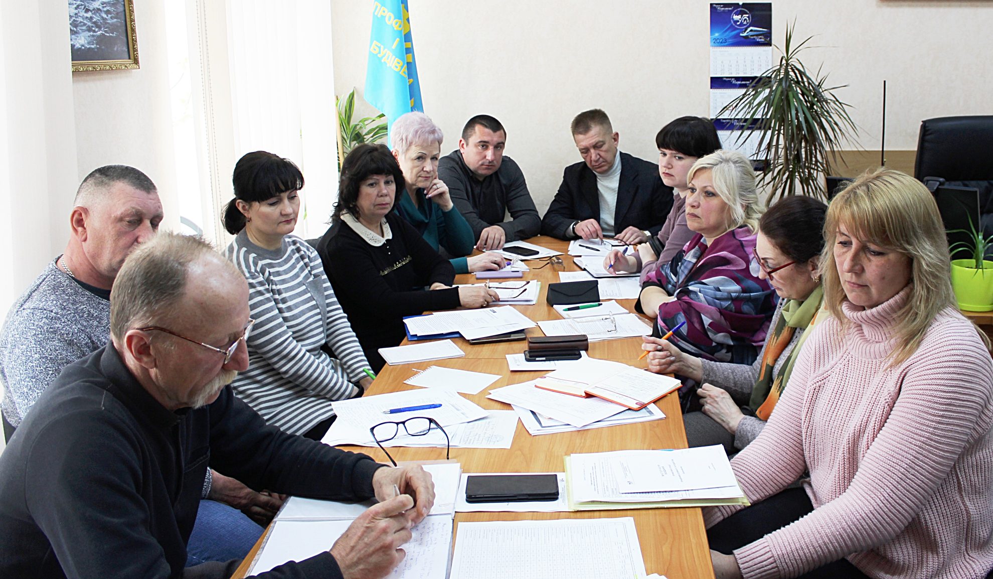 Засідання професійної секції працівників колійного господарства Дорпрофсожу Придніпровської залізниці