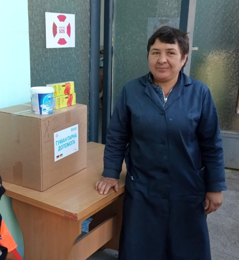 Залізничники Слов’янського локомотивного депо отримали допомогу від благодійного фонду «ВОСТОК-СОС»