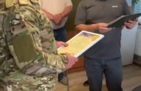 Василя Пойду – бригадира Ужгородської дистанції колії, члена нашої профспілки нагороджено державною відзнакою Президента України