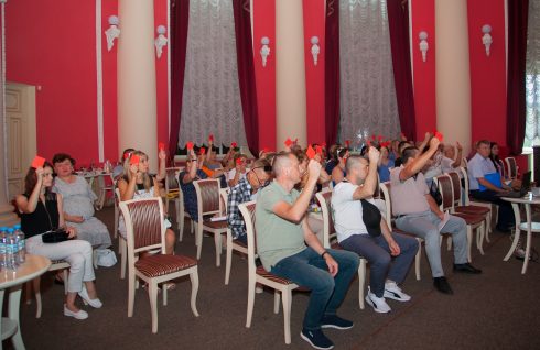 Звітна конференція Запорізької територіальної профспілкової організації
