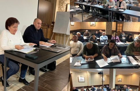 Семінар-навчання профспілкового активу Ужгородської територіальної профспілкової організації Львівської залізниці
