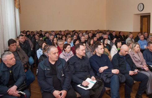 Зустріч з трудовими колективами на Тернопільщині