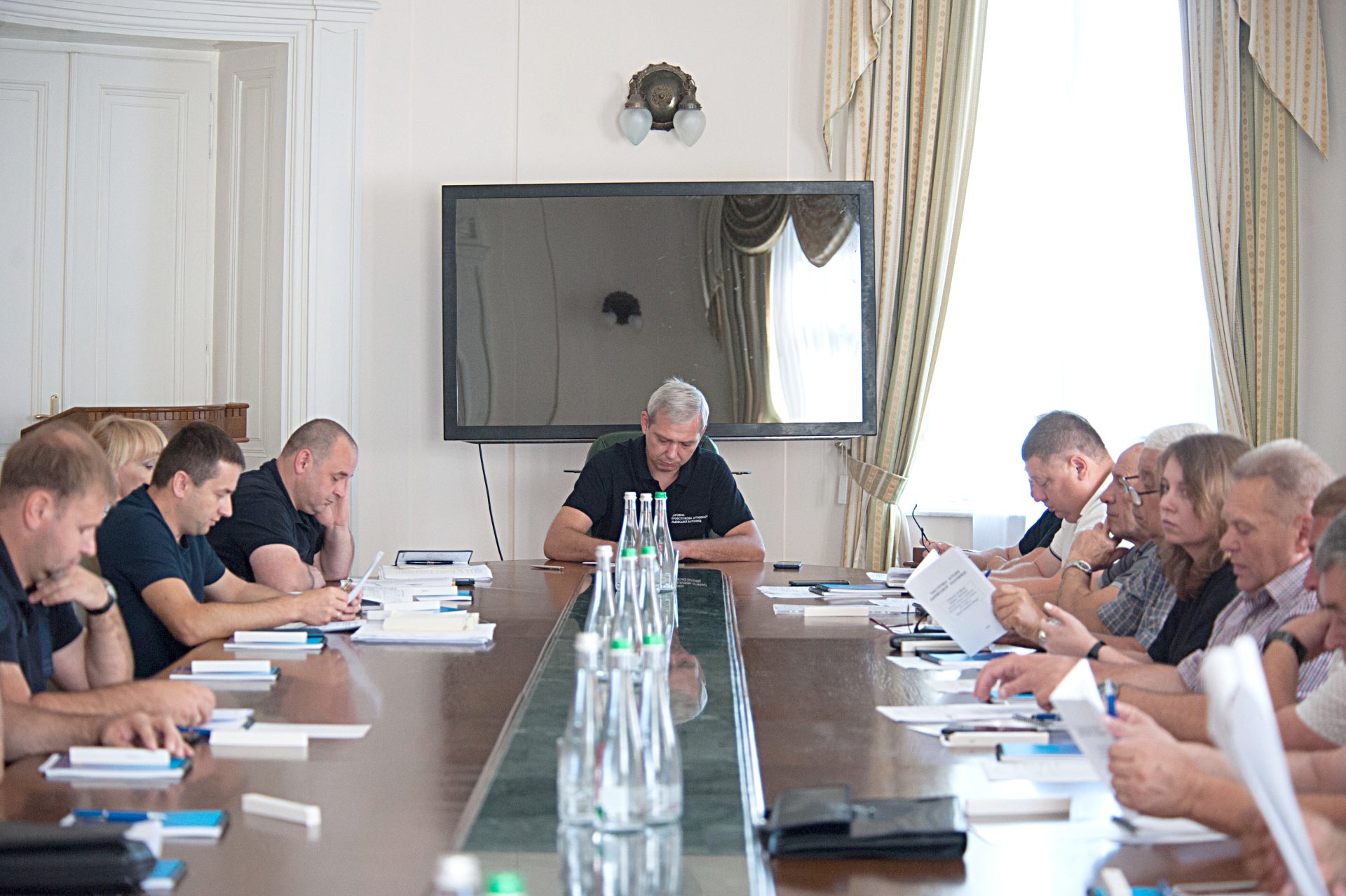 Розширене засідання президії дорожнього комітету профспілки Львівської залізниці