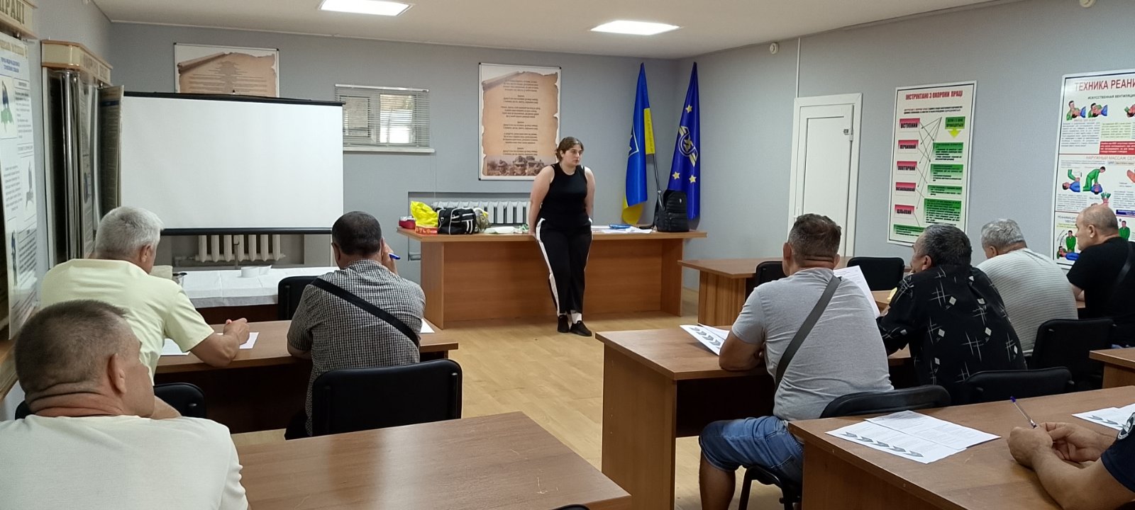Заняття з тактичної медицини