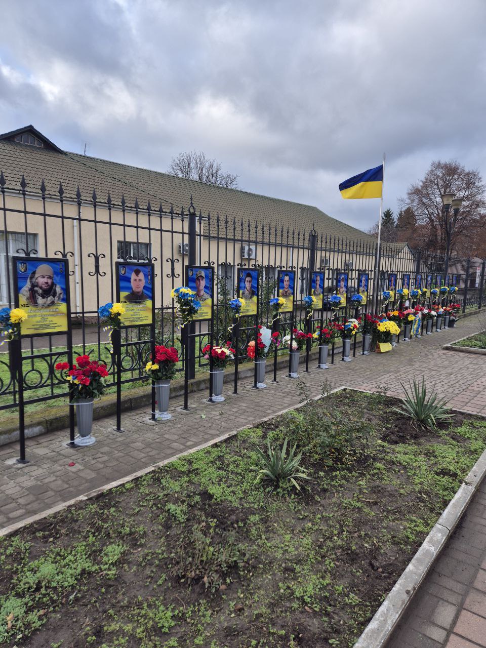 Урочисте відкриття Алеї Слави