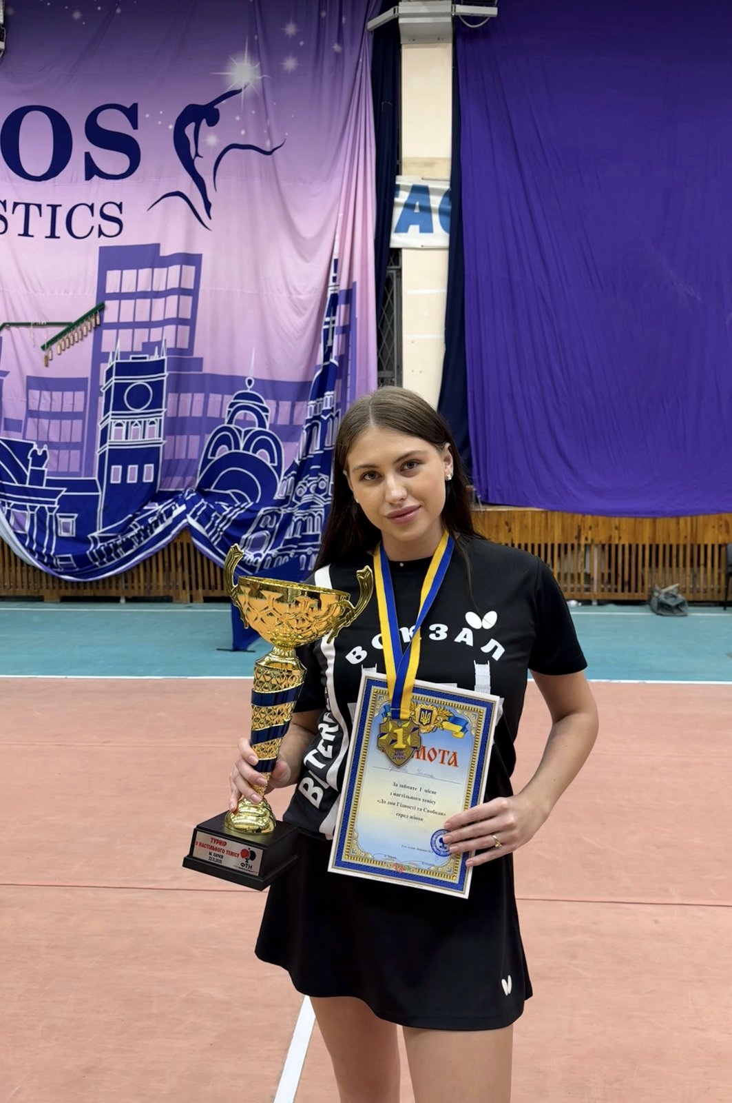 Уляна Дронова – володарка Кубка України 2025 з настільного тенісу